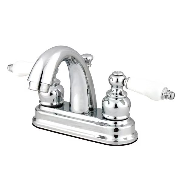 FB5611PL 4-Inch Centerset Bathroom Faucet with Retail Pop-Up, Restoration, Mfr#: FB5611PL